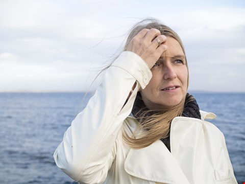 MØTTE VEGGEN: Like etter at Jenny fylte 30 år kom senfølgene, og hun ble konstant sliten og trøtt. For ti år siden møtte hun veggen. FOTO: WANDA NORDSTRØM