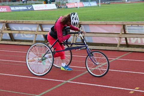 SATSER FOR FULLT: Marte Aasvang satser for fullt og håper på medalje i para-VM og para-OL. Foto: HEIDI ØSTHUS ERIKSSEN